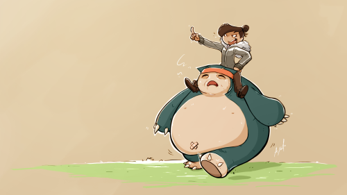 Walking my Snorlax everyday.EVERYDAY.