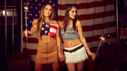 wwedivassource:  Sparks fly on the Fourth of July (Part Three)