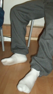 kir2kon:  french str8 scally lads socks 