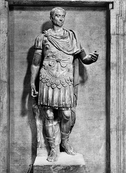 art-culture-history:Marble Statue of Julius Caesar (100-44 BC)Roman, (C1st BC). Musei Capitolin