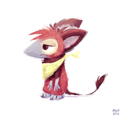 sketchinthoughts:  griffon thing 