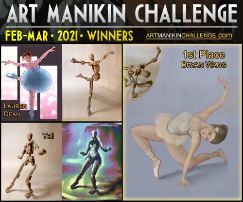 &rsquo;m happy to announce the finalists and runner-ups for last month&rsquo;s Art Manikin C