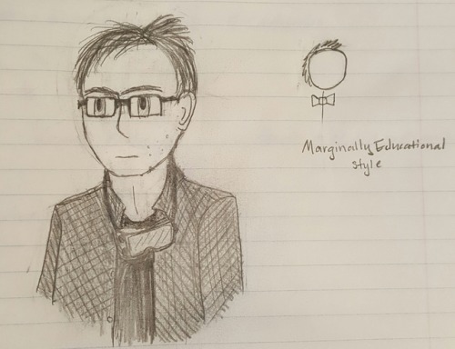 @crispin-cas9 suggested we draw ourselves, so here&rsquo;s me, drawn from memory, along with my Marg