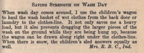 ~ Good Housekeeping’s Book of Menus, Recipes, and Household Discoveries, c. 1922Note: Reading 