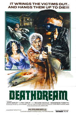 Goregirlsdungeon:  Poster For Canadian Horror Film Deathdream (1972) Directed By