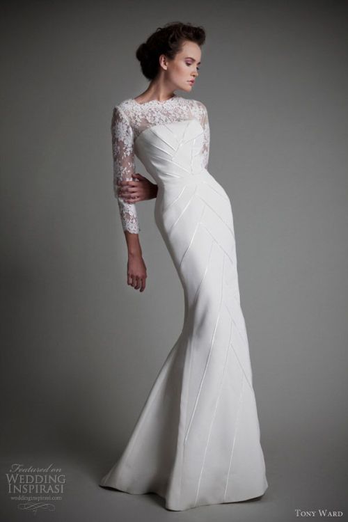 weddingdress-obsession:Tony Ward wedding dress