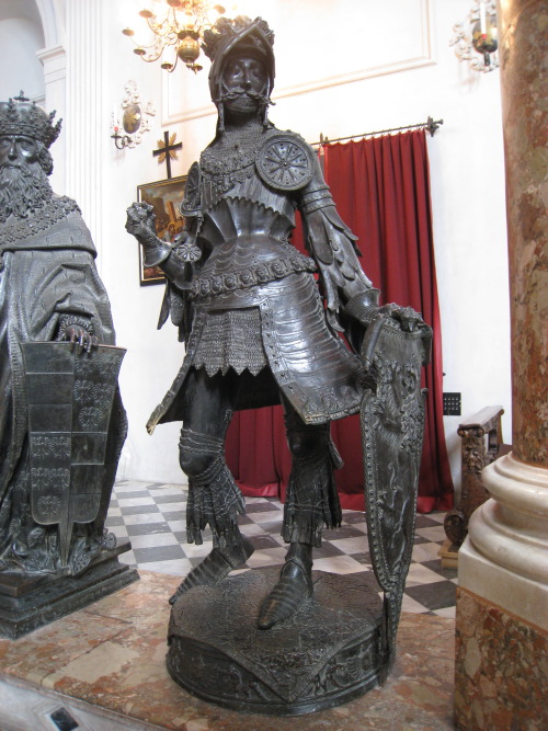 Statues from the tomb of Emperor Maximilian I in the Hofkirche, InnsbruckKing Ferdinand I of Portuga
