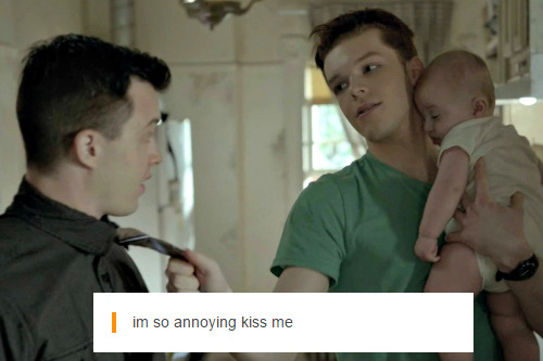 XXX mickeyandmumbles: Ian and Mickey + Tumblr photo