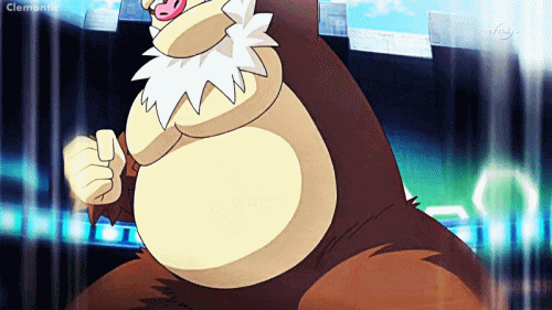      Type your favorite Pokemon in the Gif feature and post the first result!   