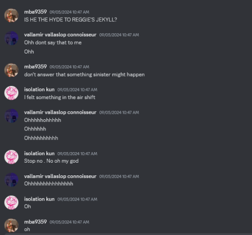 Had A Tweakout With The Groupchat Last Week. Tldr; Jeremiah Being A Reference To Paper Jekyll Sparked