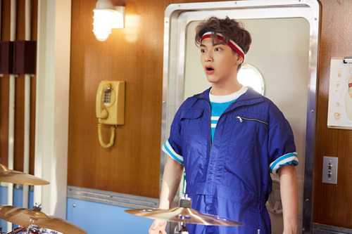 N.Flying 진짜가 나타났다 MV behind the scenes photos - Jaehyun
