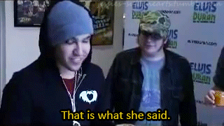 jessies-spooky-suitehearts:  Patrick and Pete’s Baby Food Testing  “What do you got?” 