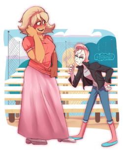 dement09:  Commission work of Grease AU where the roles arent what youd think they’d be B)c