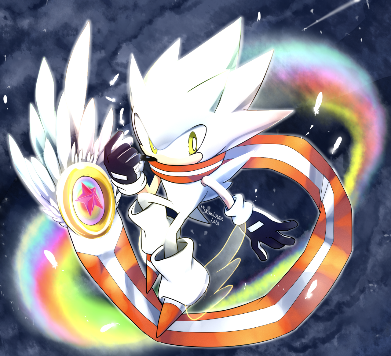 Hyper Sonic by Lustree on DeviantArt