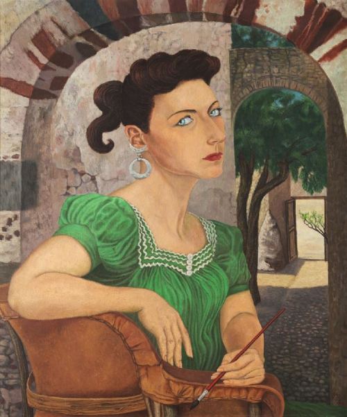 Olga Costa, Self-Portrait, 1947 Collección Blaisten Mexico