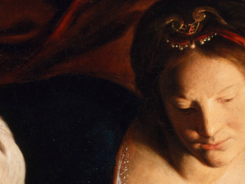 v-ersacrum:Trophime Bigot, Judith cutting off the head of Holofernes, c.1640