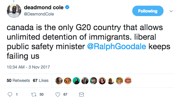 allthecanadianpolitics:  Thread by Desmond Cole on a death of a woman in immigrant