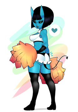 Lemonfont: Dwps: Oh Hey Its Cheerleader Sadie!  Dwp Spoils Me.  ;9