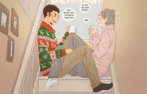 silencedmoment:  My Christmas present to my bestest friend&writer ever! XD 