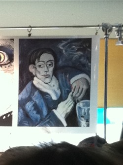 stoned-levi:  sawney-desu:  I went to this art thing today for school and I think I found a painting of stoned levi   S  H  I T