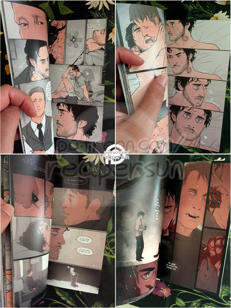 ~Support me on Patreon!~I printed my omegaverse hannigram comic!! This story follows