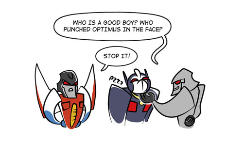 pollution-of-subterranean-waters:  Listen: Megatron treat Nemesis Prime like a pet and NP behaves as one.