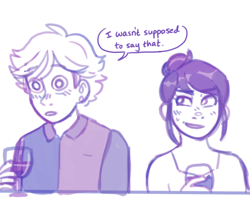 buggachat: Part 42 of my bakery “enemies” au!Marinette said she wanted secrets… but this wasn’t what