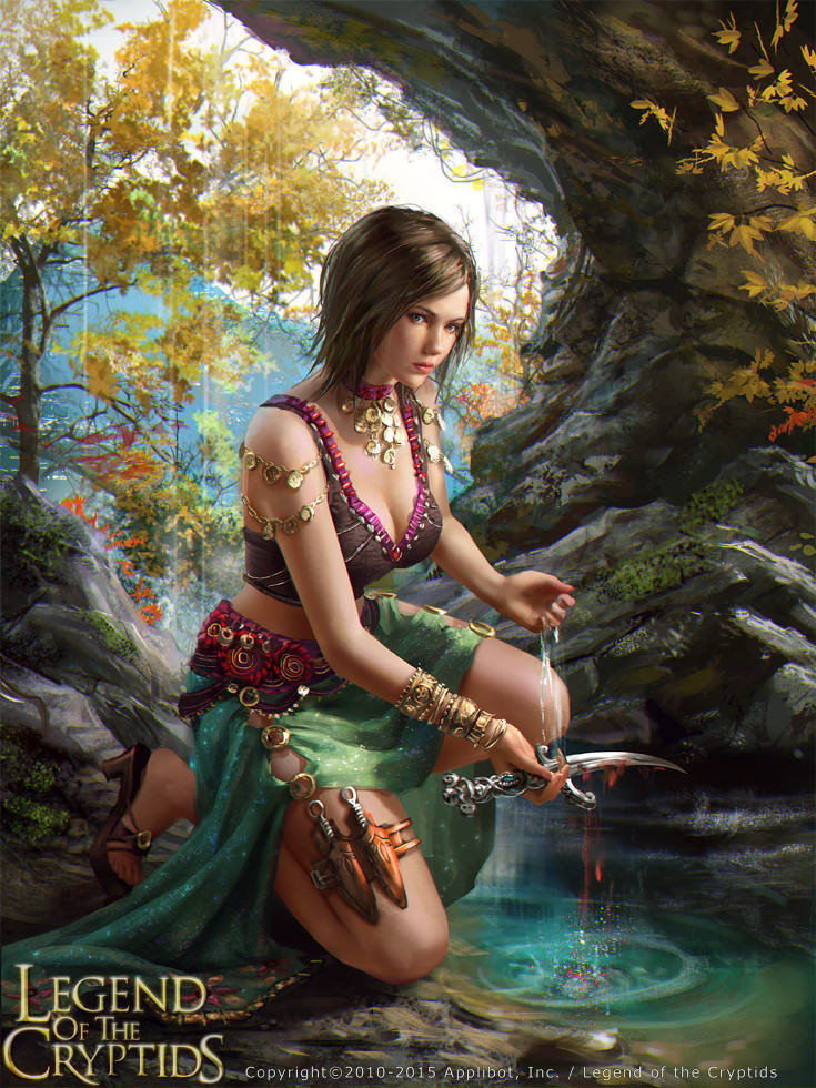 art-of-cg-girls:  Legend of the Cryptids - Latia (reg) by Laura Sava