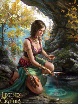 Art-Of-Cg-Girls:  Legend Of The Cryptids - Latia (Reg) By Laura Sava