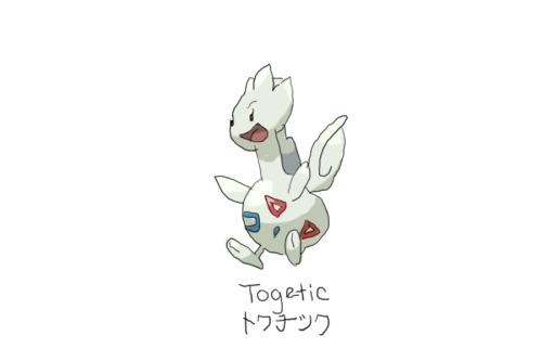 Drew Pokemon With My Left Hand, Togetic, Photoshop