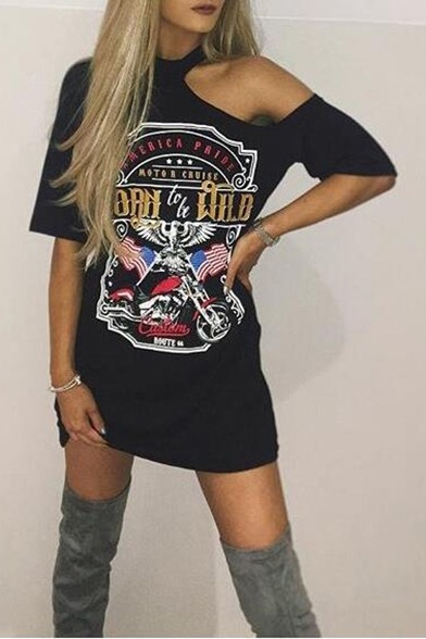 byetoyoua: Best-selling  Street Style Shirt Dresses ★   Skull Floral  –Violin  ★   Skull Graphic –Cartoon ★   Eagle Motorcycle –  Letter Lightning ★    Eagle Rose –  Letter Up To 47% Off ! Don’t Miss Them ! 