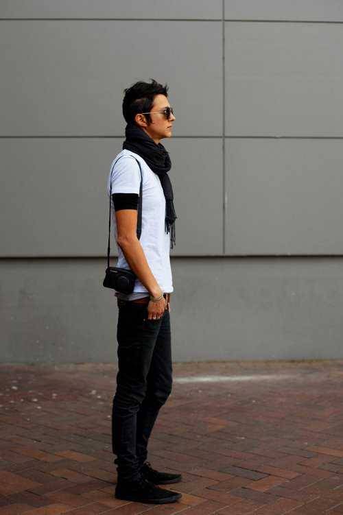 Global Street Style : Black + White Tales 01