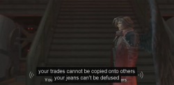 finalfantasytranscribed:   Genesis and his marketing issues in Crisis Core, again.  Submitted by: evelilasauvage