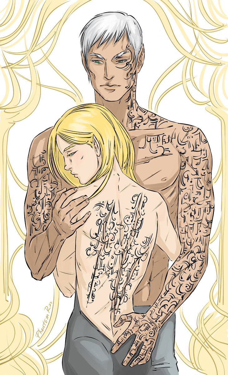 Aelin Galathynius tattooed Back Postcard for Sale by karina272000   Redbubble