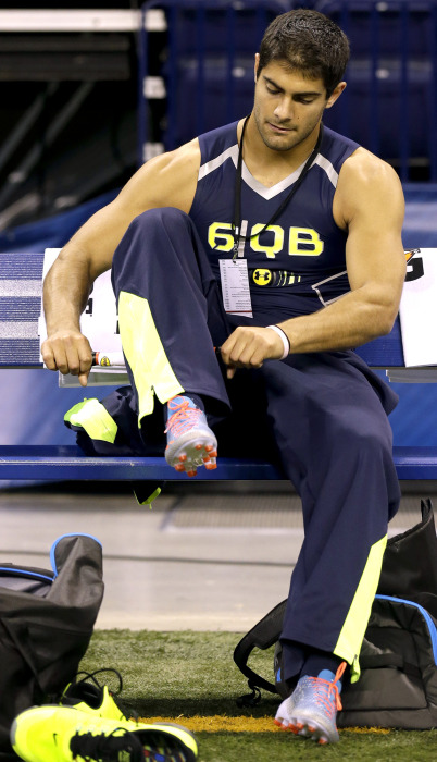 thenflboys:  This cute rookie QB out of Eastern Illinois is hoping to translate his