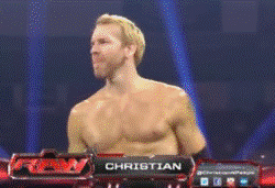 I love when Christian bounces up and down!