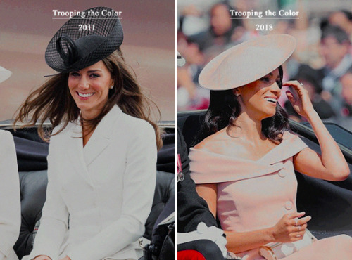 lenoreamidala: Kate Middleton and Meghan Markle + Royal Firsts