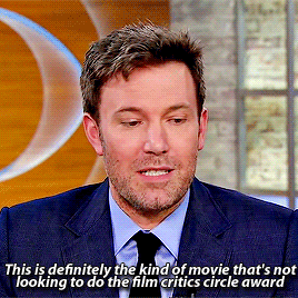 beneffleck: Ben Affleck knows the audience’s opinion is what matters