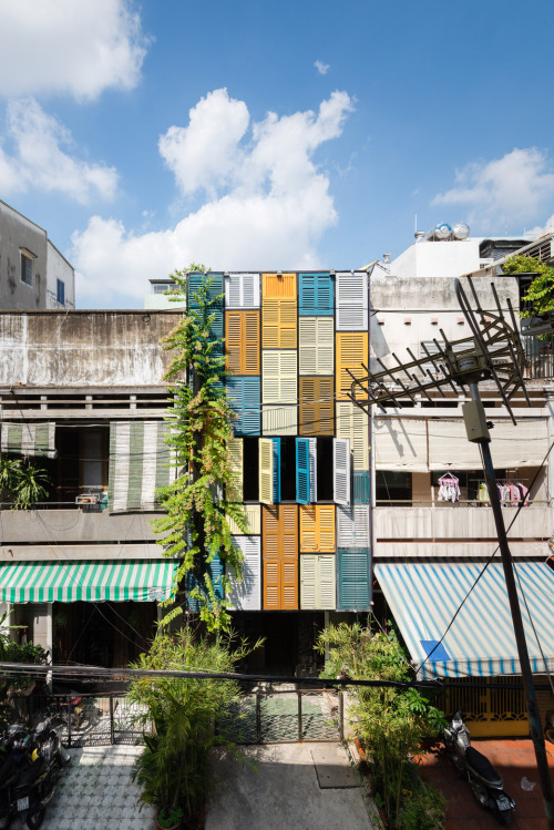 ryanpanos: Vegan House | Block Architects | Via This house was in an old terrace next to a