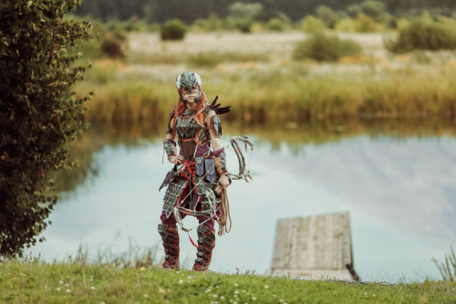 So, another shooting x)250 armor parts, 440+ hours of work = aloy cosplay =DPart ICosplay, costume a