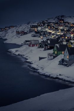 mistymorrning:   Myggedalen, Nuuk ,Greenland                          