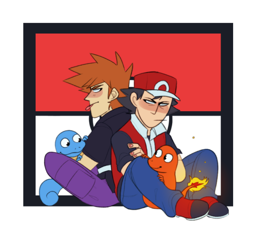 artistictea:I’ve been so busy this month, the one thing keeping me together is replaying Fire Red before going to sleep :^)