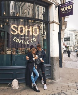69shadesofgray:  Soho Coffee Club |   hellofashionblog