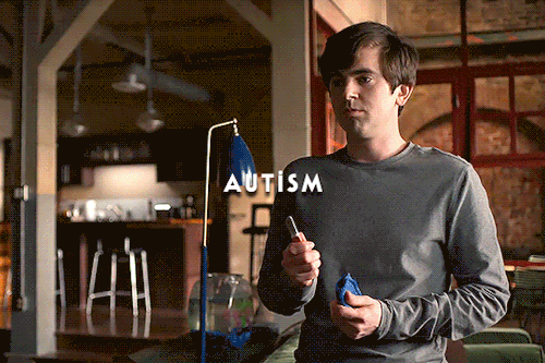 Happy World Autism Awareness Day. Characters & Shows In This Gifset From Top To Bottom:1. Sam Gardner
