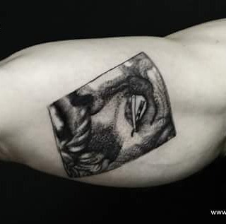 #face #razorblade #tattoo #tatuaż #matattoo #sixmadhelen #smh #poland #awsome #wilda #polska #żupańs