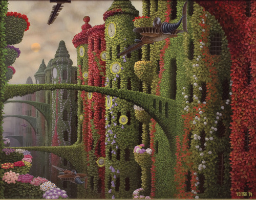 Art by Jacek Yerka (click to enlarge)1. Fences2. Flow3. Gameboy4. Gardener’s Garden5. Homestead