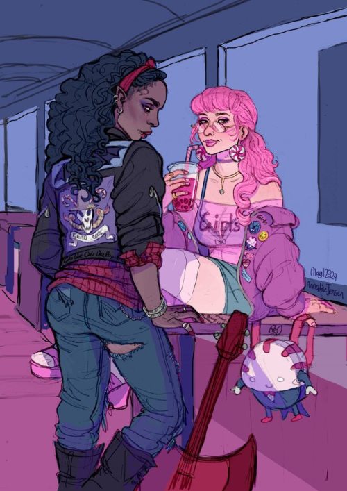 may12324 - Marceline and Princess Bubblegum. With some sneaky...