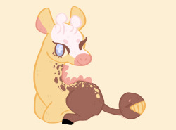 cryptidclub:  A little Girafarig for a trade
