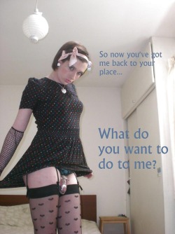 subsissyfag:  …That’s my favourite question to ask Daddy.    Perfect