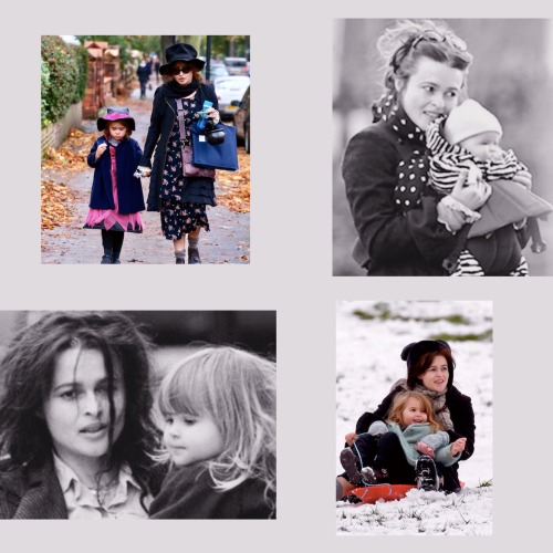 These are a few of my favourite things! | #9Helena Bonham Carter &amp; Billy and Nell.Her relati